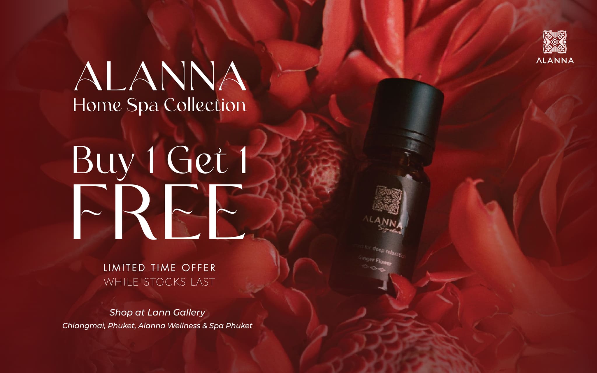 Buy 1 Get 1 Free - Alanna Homespa Collection