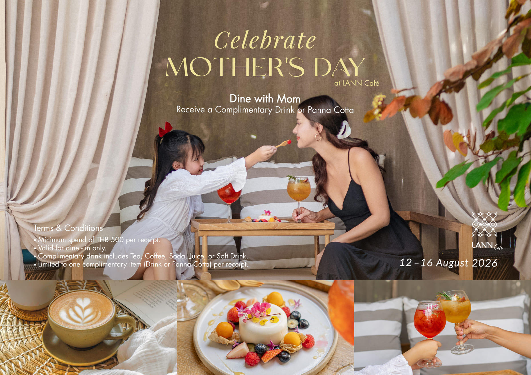 Celebrate Mother’s day at LANN Café