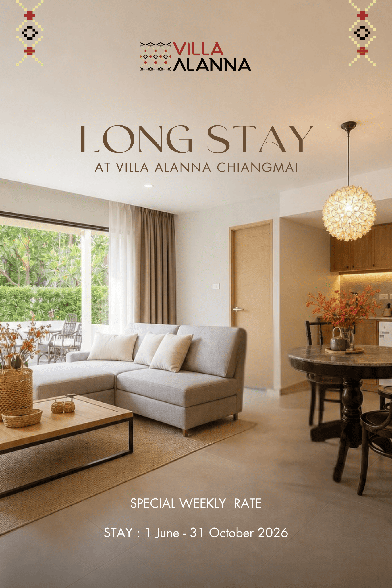 Long Stay at Villa Alanna