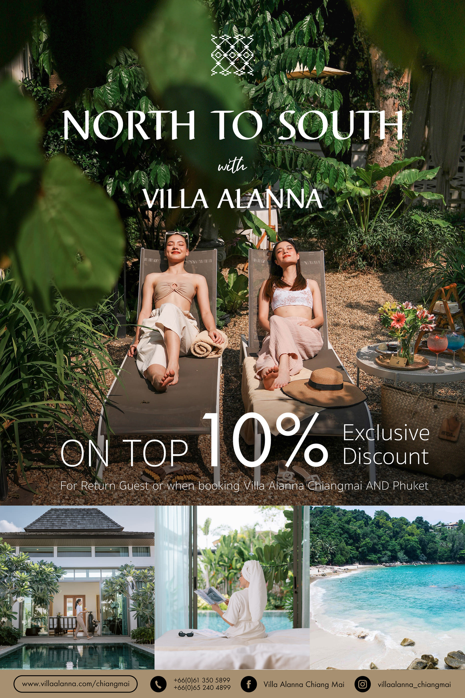 North to South with Villa Alanna
