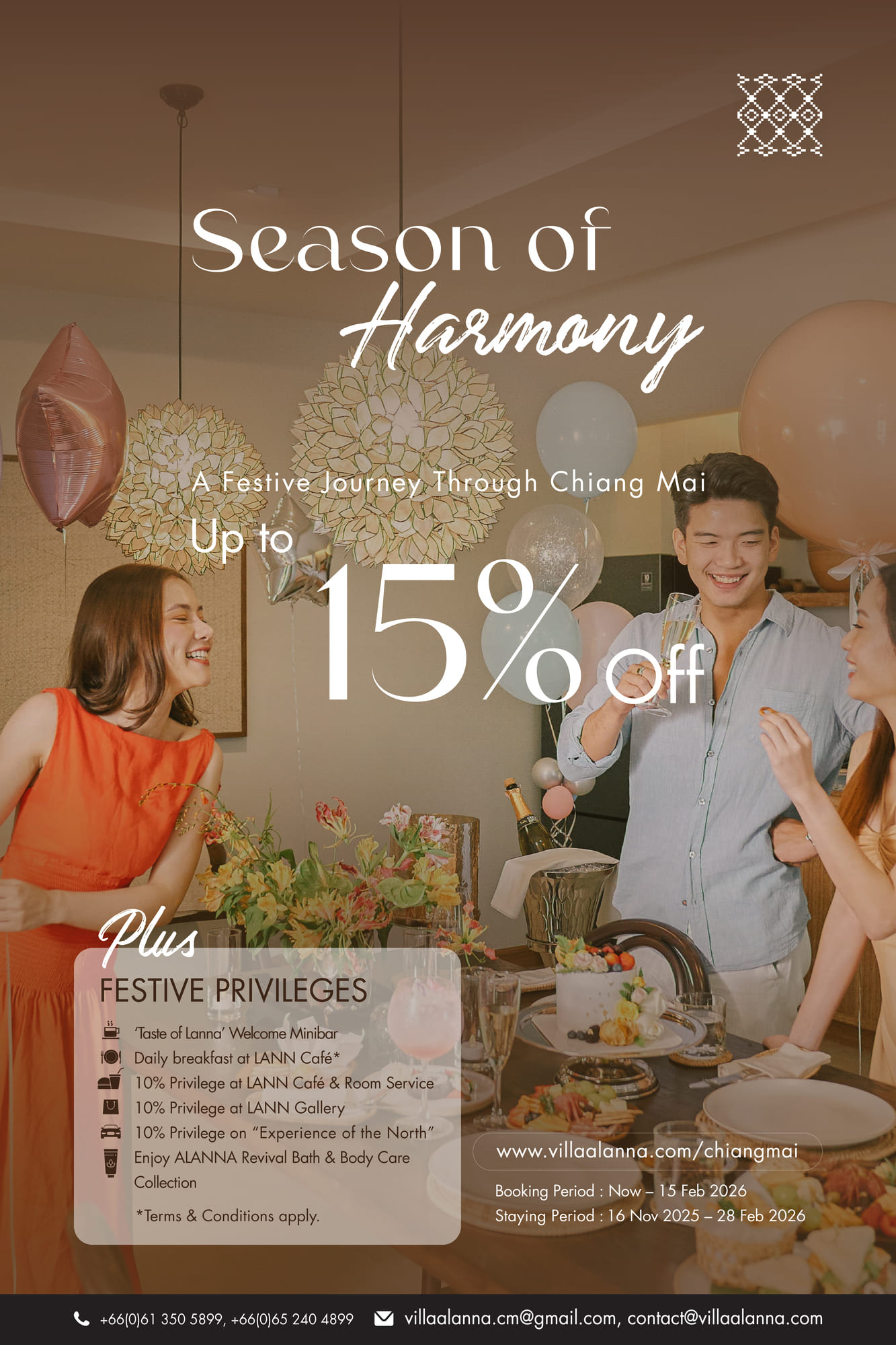 🌿 Season of Harmony – A Festive Journey Through Chiang Mai