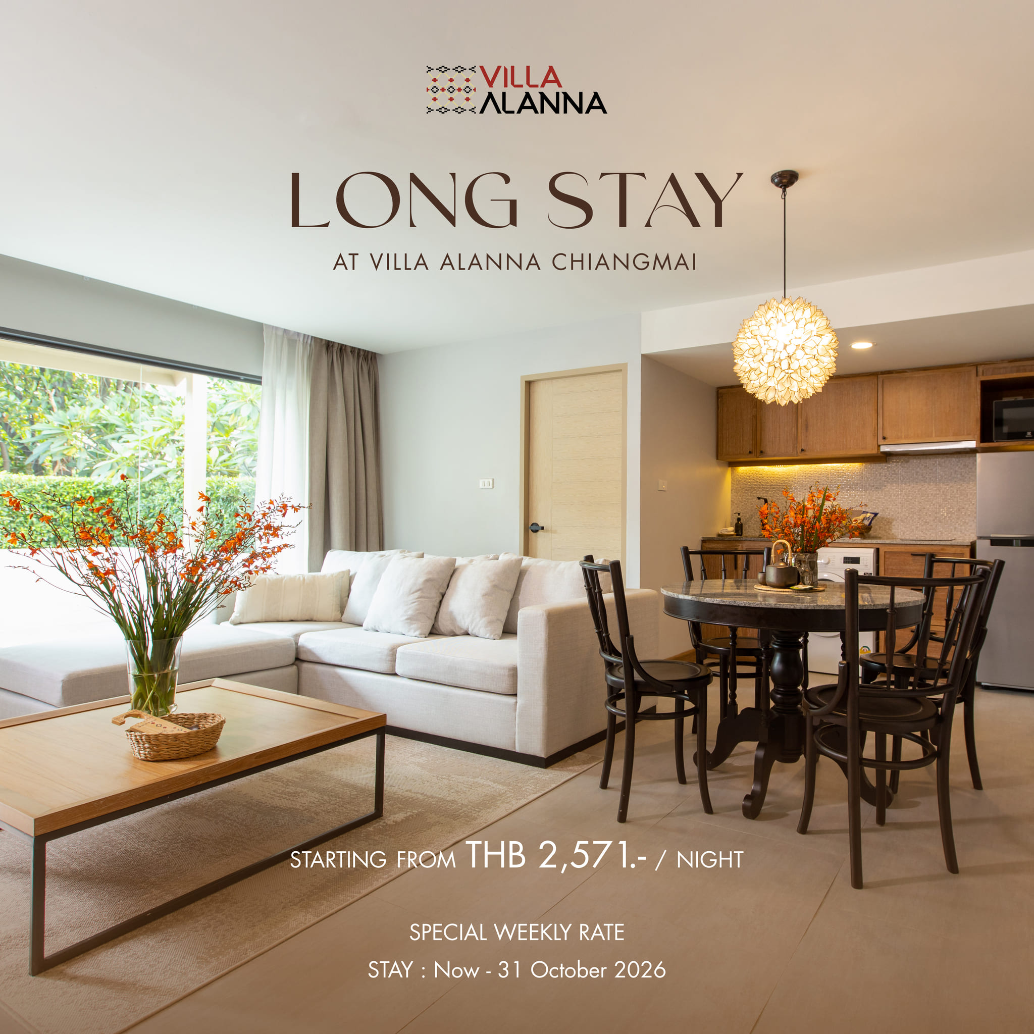 Long Stay at Villa Alanna
